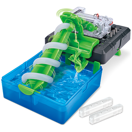 Dark Cyan STEM Connex Recycle Screw Pump 38827 HALSON ENTERPRISE product371-o.png Educational Toys
