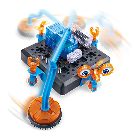 Dim Gray STEM Connex Space Cleaning Robot 38825 HALSON ENTERPRISE product403-o.png Educational Toys