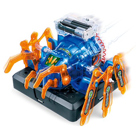 Chocolate STEM CONNEX Robotic Spider 38832 HALSON ENTERPRISE product623-o.png Educational Toys