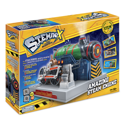 Dark Khaki STEM Stemnex Amazing Steam Engine 39107 HALSON ENTERPRISE product657-o.png Educational Toys