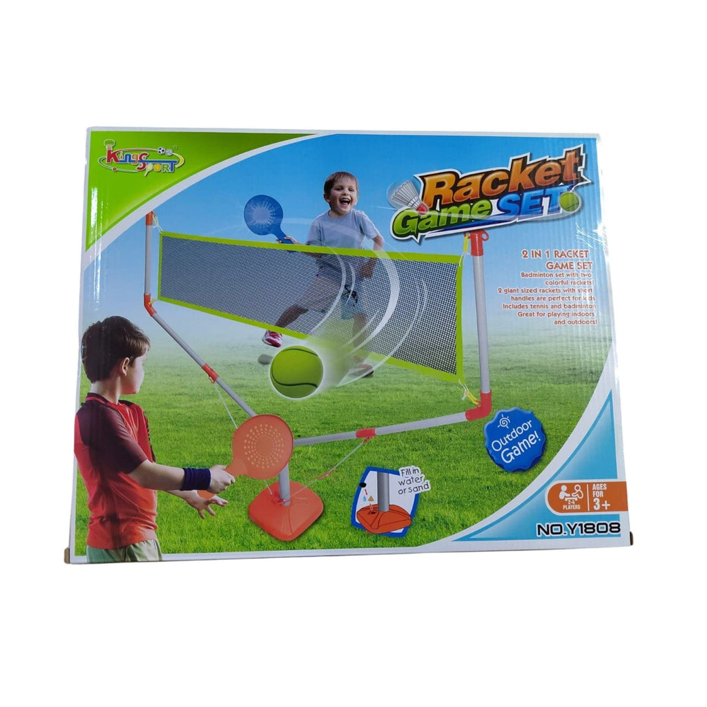 Dim Gray 2 In 1 Racket Game Set Y1808 HALSON ENTERPRISE racket2-Photoroom.jpg Outdoor and Active Play