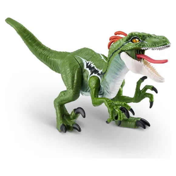 Dark Olive Green Zuru Robo Alive Raptor 7172 - Realistic Moving Dinosaur Hunter Toyzoona robo-alive-dino-action-s1-raptor-7172.webp Action Toys