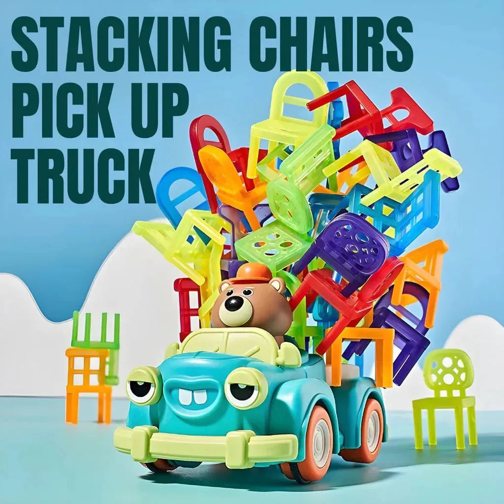 Sky Blue Stacking Chairs Pickup Truck HALSON ENTERPRISE sg-11134201-22100-qfidcgss27ivae.webp Games and Puzzles