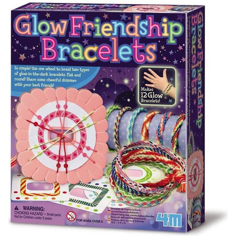 Gray 4M Glow Friendship Bracelets 4662 – Make, Wear, and Share Toyzoona 4m-glow-friendship-bracelets-4662-toyzoona-1.jpg Educational