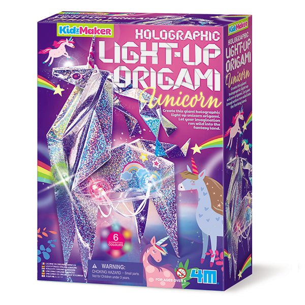 Rosy Brown 4M Holographic Light Up Unicorn 04776 Toyzoona 4m-holographic-light-up-unicorn-04776-toyzoona-1.jpg