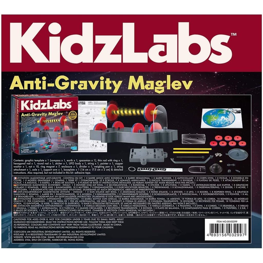 Light Gray 4M Kidz Labs Anti Gravity Maglev Toyzoona 4m-kidz-labs-anti-gravity-maglev-toyzoona-3.jpg