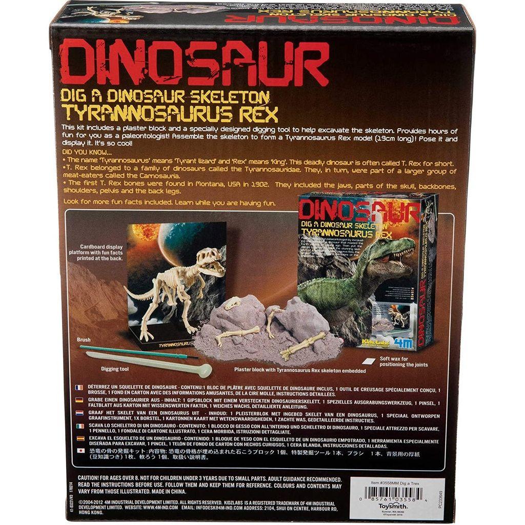 Dark Slate Gray 4M Kidz Labs Dig A T Rex Skeleton Toyzoona 4m-kidz-labs-dig-a-t-rex-skeleton-toyzoona-4.jpg