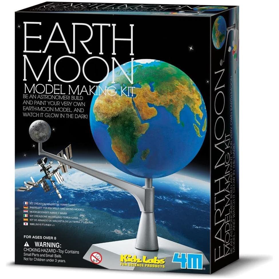 Black 4M Kidz Labs Earth Moon Model Making Toyzoona 4m-kidz-labs-earth-moon-model-making-toyzoona-1.jpg