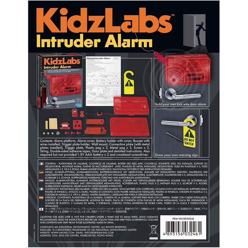 Rosy Brown 4M Kidz Labs Intruder Alarm Toyzoona 4m-kidz-labs-intruder-alarm-toyzoona-5.jpg