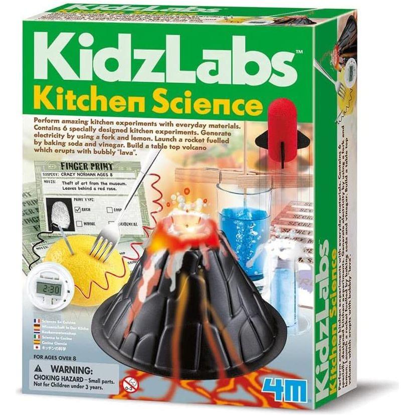 Light Gray 4M Kidz Labs Kitchen Science Toyzoona 4m-kidz-labs-kitchen-science-toyzoona-1.jpg Educational