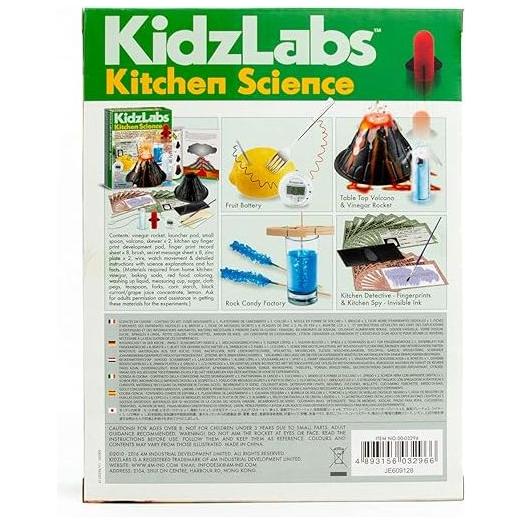 Light Gray 4M Kidz Labs Kitchen Science Toyzoona 4m-kidz-labs-kitchen-science-toyzoona-3.jpg Educational
