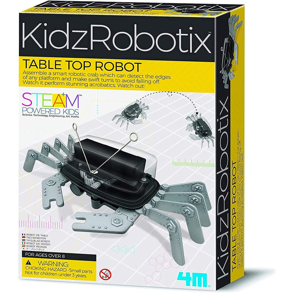 Light Gray 4M Kidzrobotix Table Top Robot Toyzoona 4m-kidzrobotix-table-top-robot-toyzoona-1.jpg