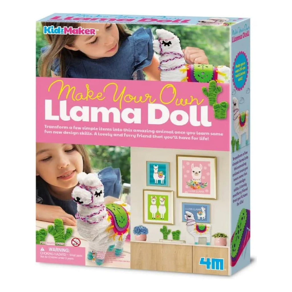 Gray 4M Make Your Own Llama Doll 04755 – Stitch Your Snuggly Buddy Toyzoona 4m-make-your-own-llama-doll-04755-toyzoona-1.jpg Educational