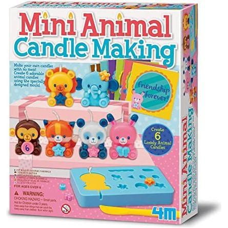 Light Gray 4M Mini Animal Candle Making 04681 – Melt, Mold, and Smile Toyzoona 4m-mini-animal-candle-making-04681-toyzoona-1.jpg Educational