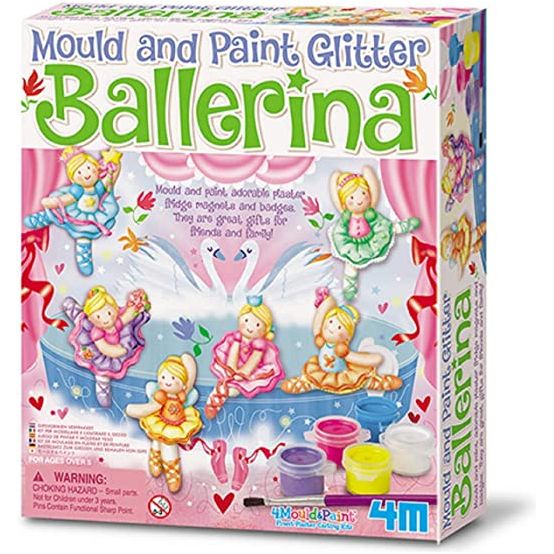 Light Gray 4M Mould Paint Glitter Ballerina 3527 Toyzoona 4m-mould-paint-glitter-ballerina-3527-toyzoona-1.jpg
