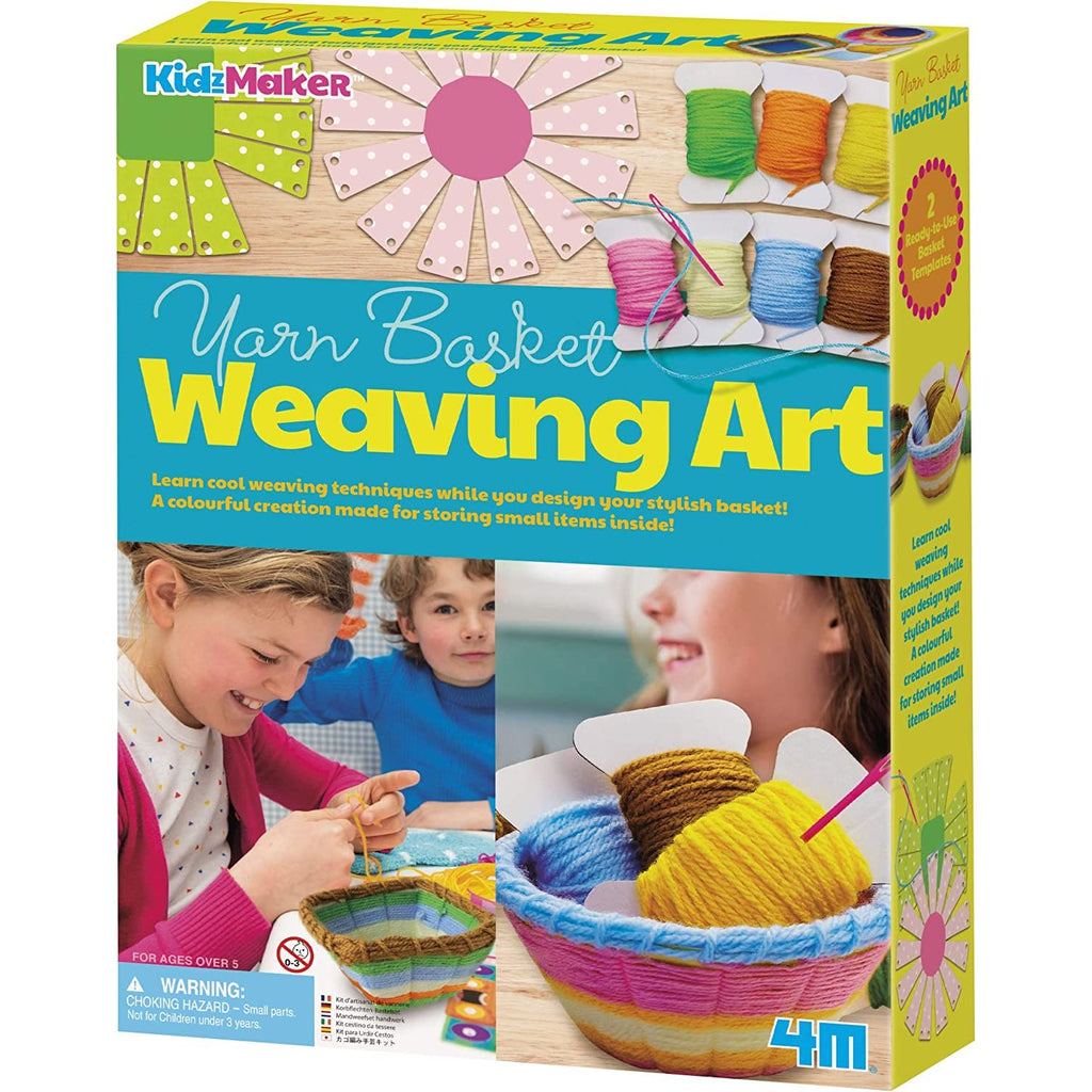 Gray 4M Yarn Basket Weaving Art 47571 Toyzoona 4m-yarn-basket-weaving-art-47571-toyzoona-1.jpg