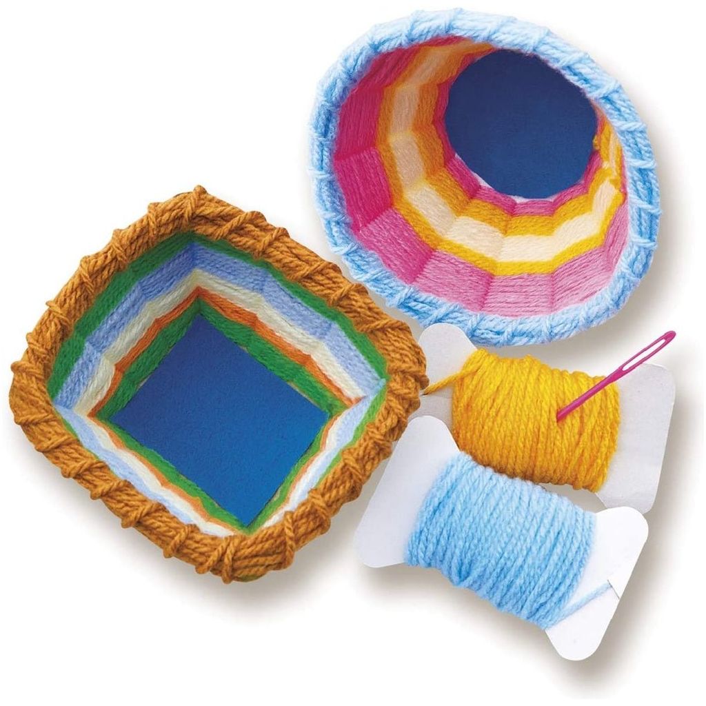 Light Gray 4M Yarn Basket Weaving Art 47571 Toyzoona 4m-yarn-basket-weaving-art-47571-toyzoona-2.jpg