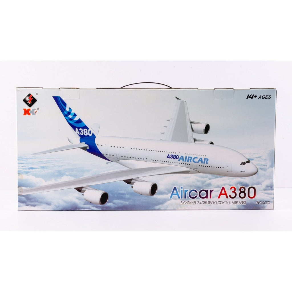 Light Gray Airbus A380 Toyzoona airbus-a380-toyzoona-1.jpg Vehicle and Remote Control