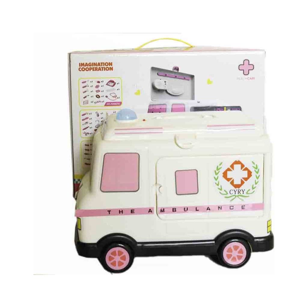 Light Gray Ambulance Pink A155320 Toyzoona ambulance-pink-a155320-toyzoona-1.jpg