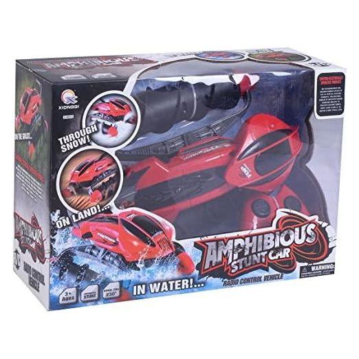 Dim Gray Amphibious Stunt Car 2 Toyzoona amphibious-stunt-car-2-toyzoona-1.jpg Vehicle and Remote Control