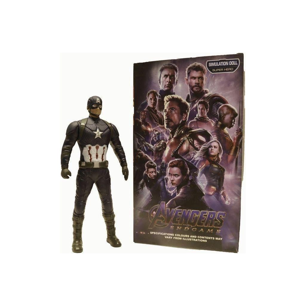 Dark Slate Gray Avengers 4 Captain America 3351 - First Avenger Hero Figure Toyzoona avengers-4-captain-america-3351-toyzoona-2.jpg Action Toys