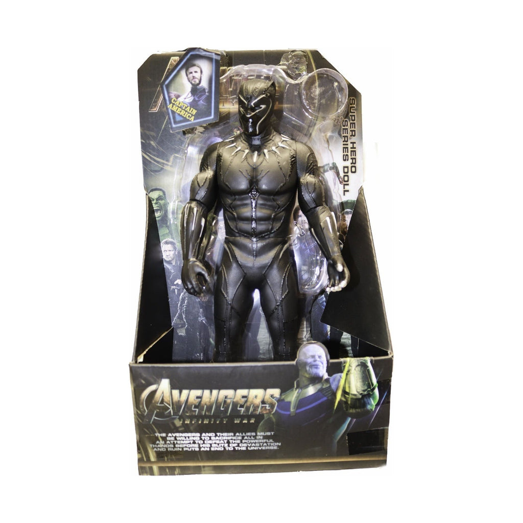 Dark Slate Gray Avengers Black Panther 33338B - Wakanda's Protector Figure Toyzoona avengers-black-panther-33338b-toyzoona-1.jpg Action Toys