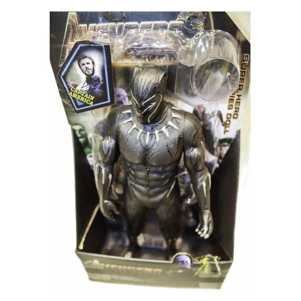 Dark Slate Gray Avengers Black Panther 33338B - Wakanda's Protector Figure Toyzoona avengers-black-panther-33338b-toyzoona-3.jpg Action Toys