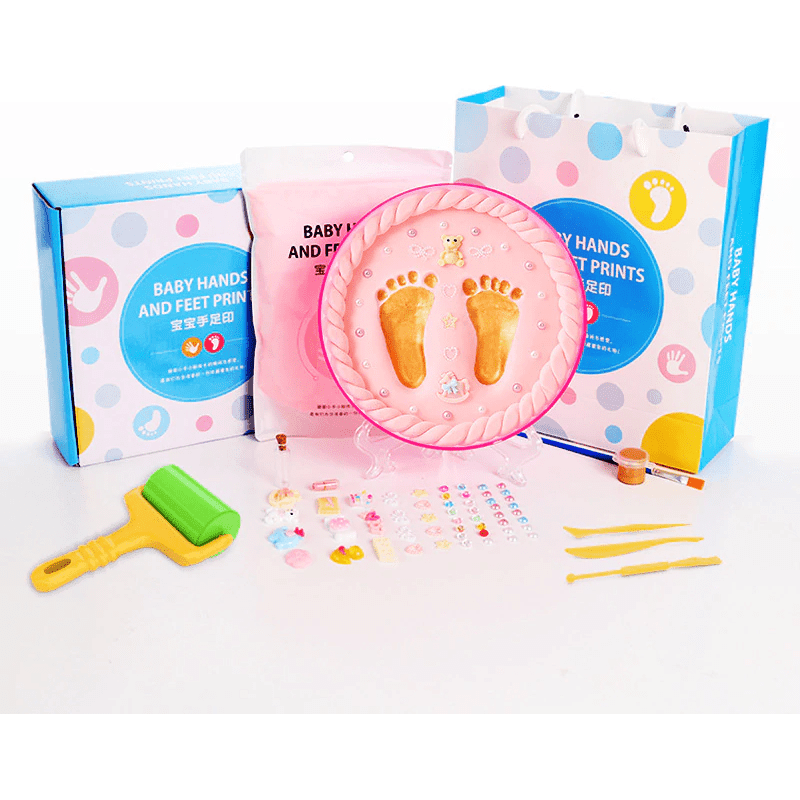 Misty Rose Baby Foot Print Toyzoona baby-foot-print-toyzoona-1.png Infant Toys