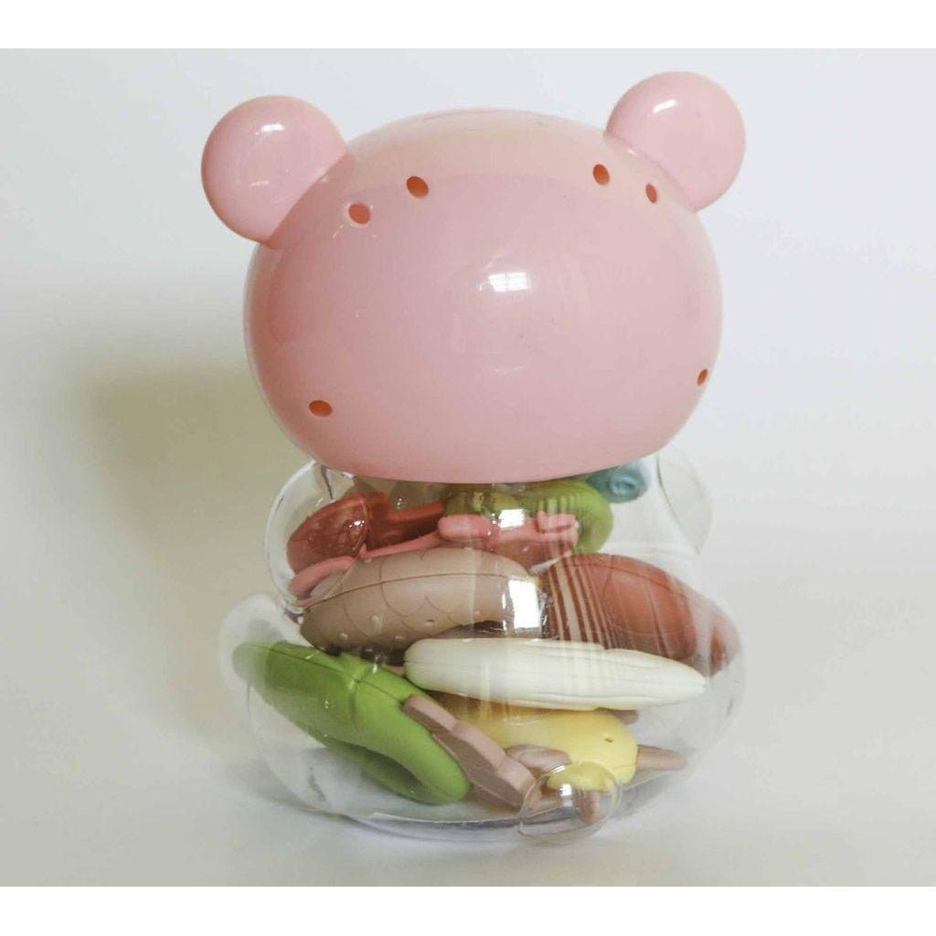Gray Baby Teather Ring Bell Set Toyzoona baby-teather-ring-bell-set-toyzoona-3.jpg Infant Toys