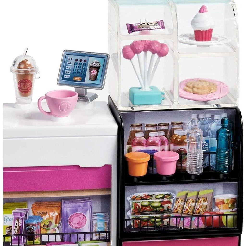 Dark Slate Gray Barbie Coffee Shop Gmw03 TOYZOONA LIMITED barbie-coffee-shop-gmw03-toyzoona-3.jpg Dolls and Playsets