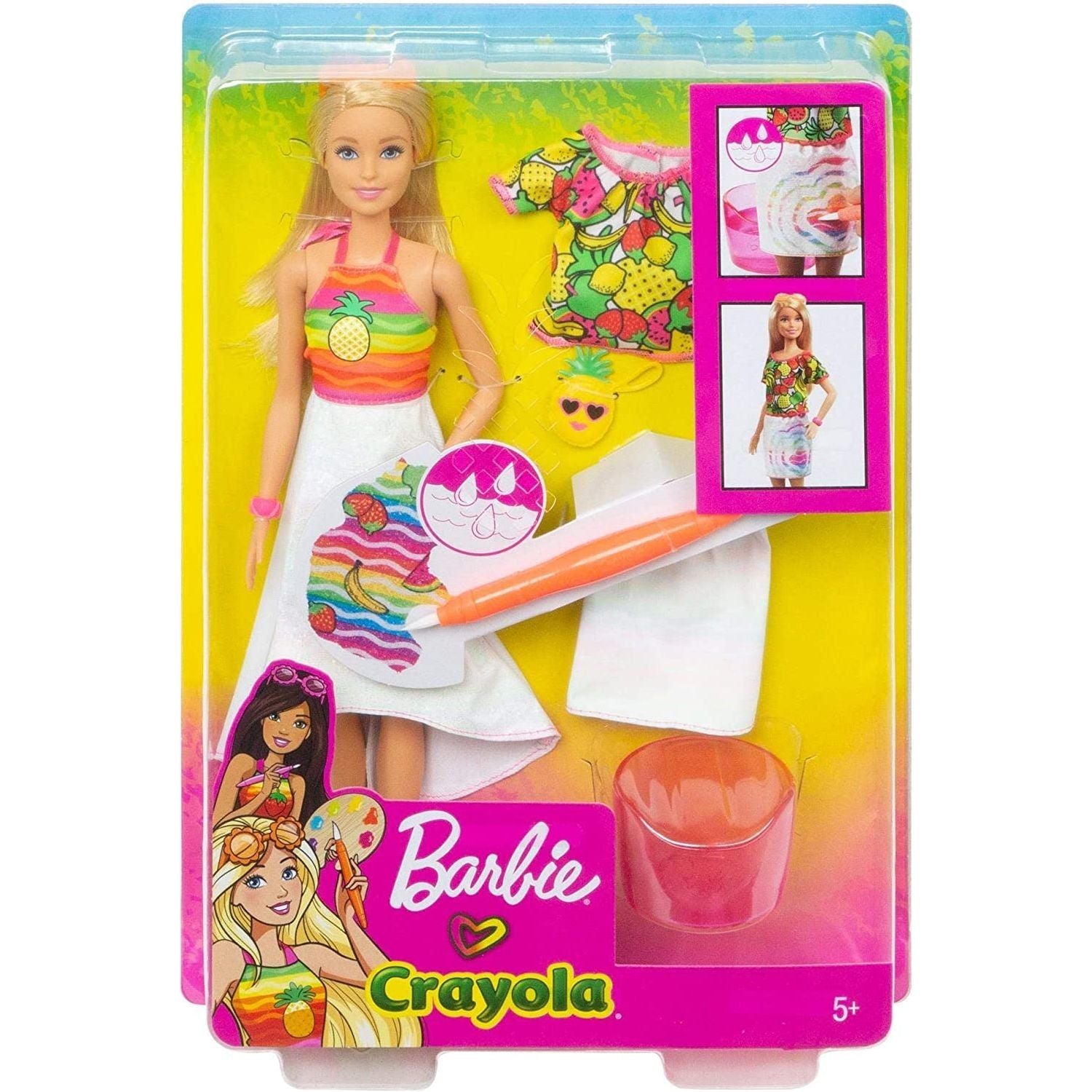 Barbie crayola shop