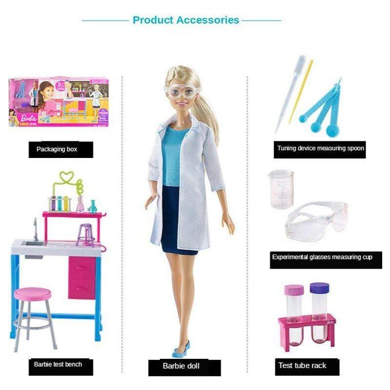 Dark Slate Gray Barbie Little Scientist Gbf78 Toyzoona barbie-little-scientist-gbf78-toyzoona-3.jpg Dolls and Playsets