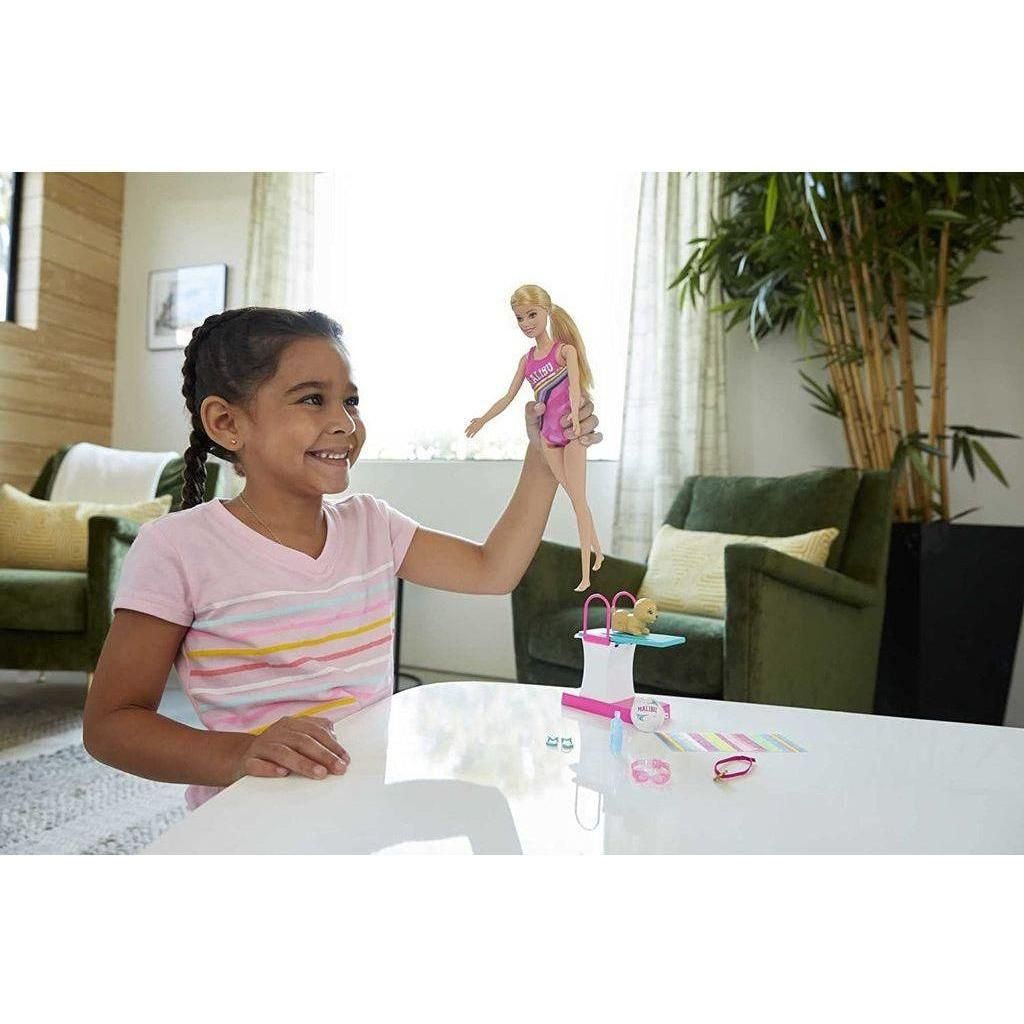 Gray Barbie Swim N Dive Ghk23 Toyzoona barbie-swim-n-dive-ghk23-toyzoona-3.jpg Dolls and Playsets