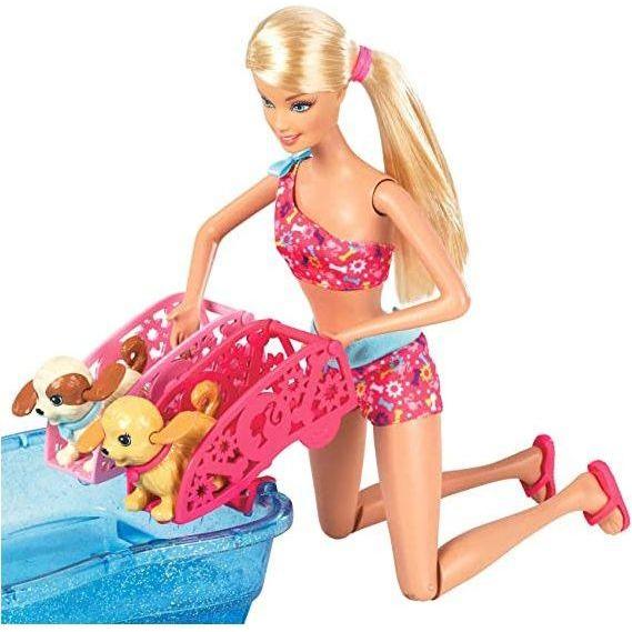 Shop Barbie Swim and Race Pups Set That Adds Splashy Play