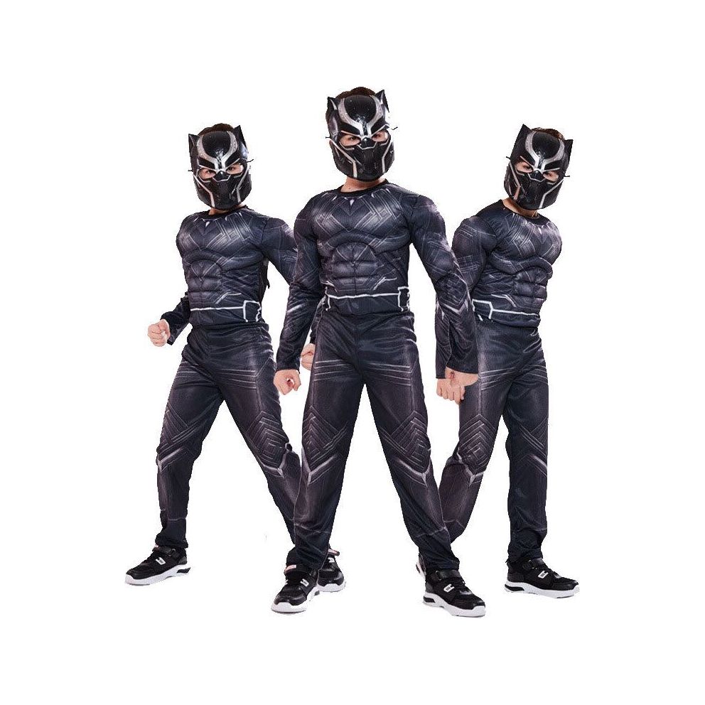 Dark Slate Gray Black Panther Costume And Mask Toyzoona black-panther-costume-and-mask-toyzoona.jpg