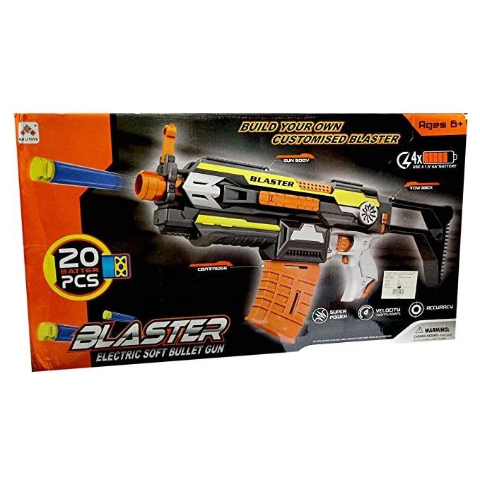 Dark Slate Gray Blaster Ele Gun SB409 - Electric Soft Bullet Blaster Toyzoona blaster-ele-gun-sb-409-toyzoona-2.jpg Battling Toys