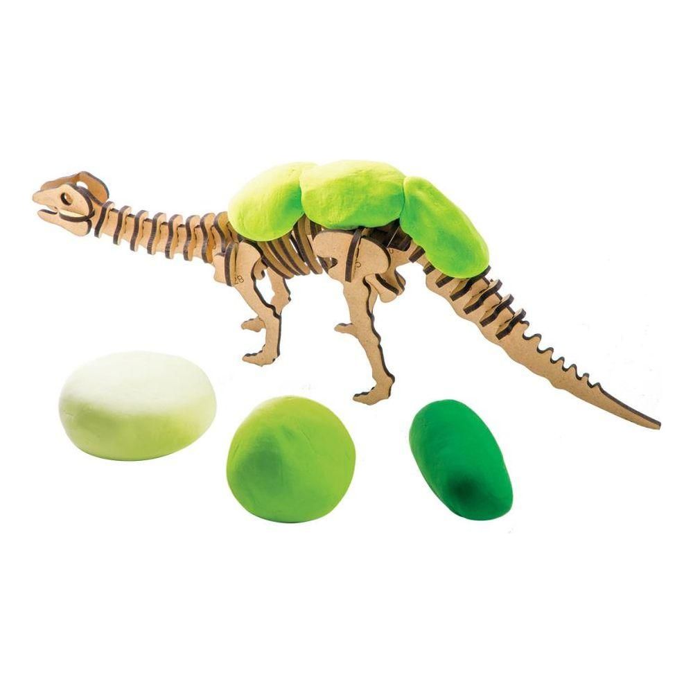 Dark Khaki Brontosaurus Fy04 Toyzoona brontosaurus-fy04-toyzoona-3.jpg Stationary, Arts and Crafts