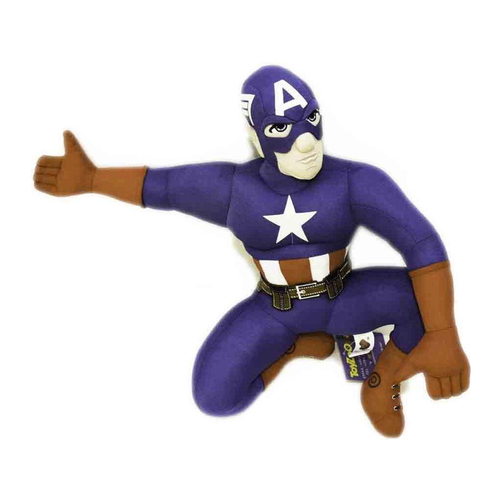 Dark Slate Gray Captain America Setting Soft Toy Toyzoona captain-america-setting-soft-toy-toyzoona-1.jpg Plush