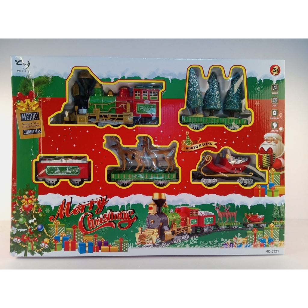 Gray Christmas Train Track Set for Kids - Holiday Fun (Model No.) Toyzoona christmas-train-track-toyzoona.jpg Battling Toys