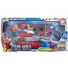 Dark Gray Civil War Blaster Gun SB 351 - Classic Battle Foam Blaster Toyzoona civil-war-blaster-gun-sb-351-toyzoona-1.jpg Battling Toys