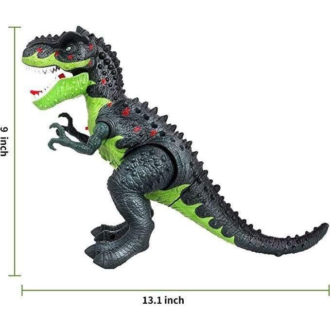 Dark Slate Gray Dinosaur With Fog And Motion - Smoke-Breathing Moving Dino Toyzoona dinosaur-with-fog-and-motion-toyzoona-3.jpg Action Toys