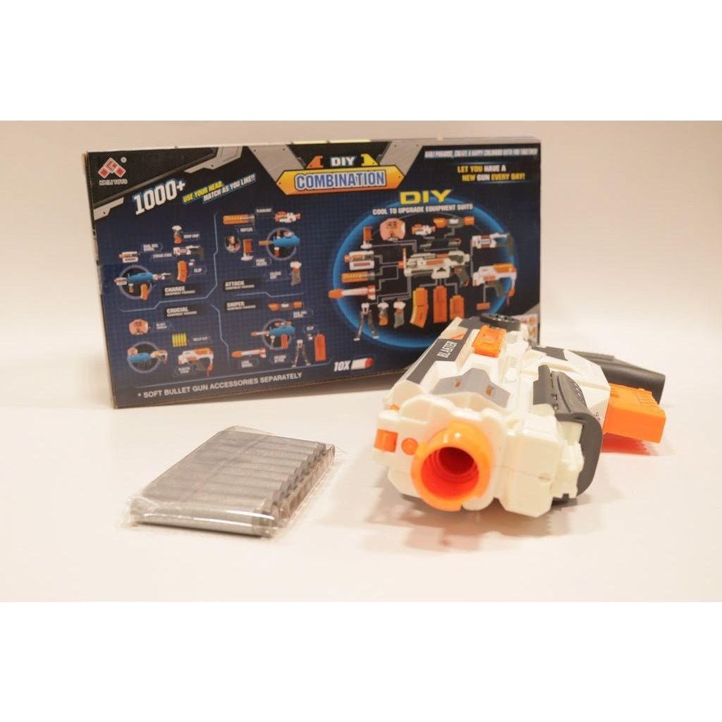 Light Gray DIY Combination Gun - Build and Play Blaster Toyzoona diy-combination-gun-toyzoona-4.jpg Battling Toys
