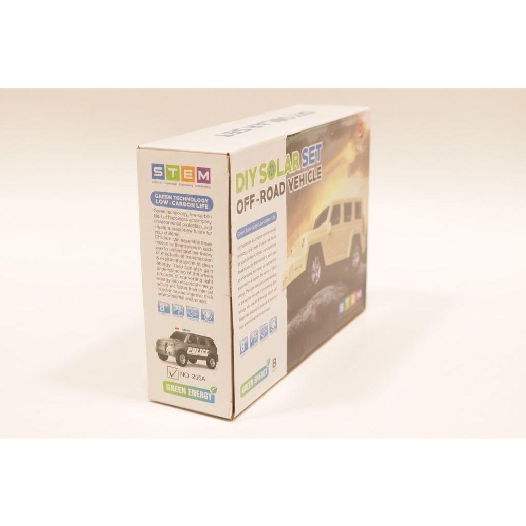 Antique White Diy Solar Police Car 255 Toyzoona diy-solar-police-car-255-toyzoona-2.jpg Vehicle and Remote Control