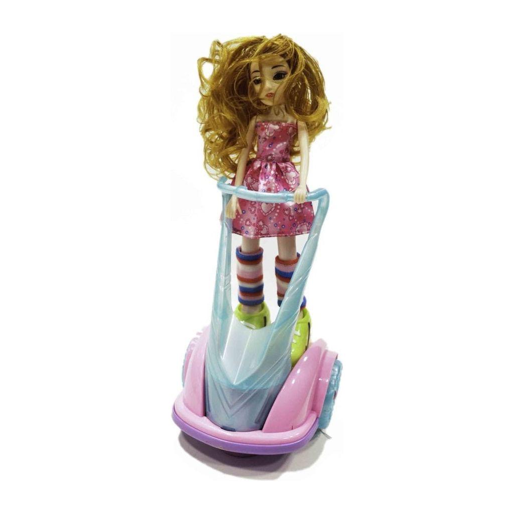 Gray Doll On Scooter Toyzoona doll-on-scooter-toyzoona-2.jpg Dolls and Playsets