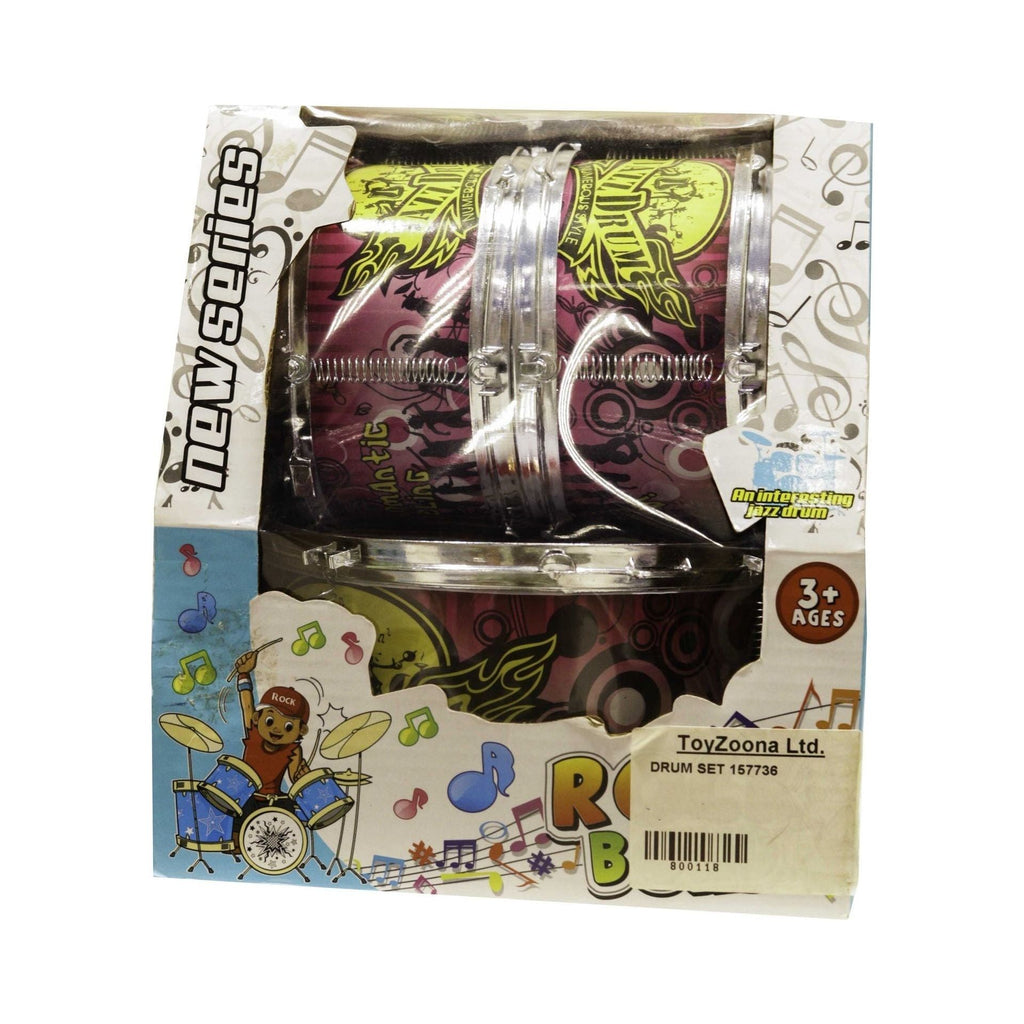 Gray Drum Set 157736 Toyzoona drum-set-157736-toyzoona-1.jpg Musical Instruments