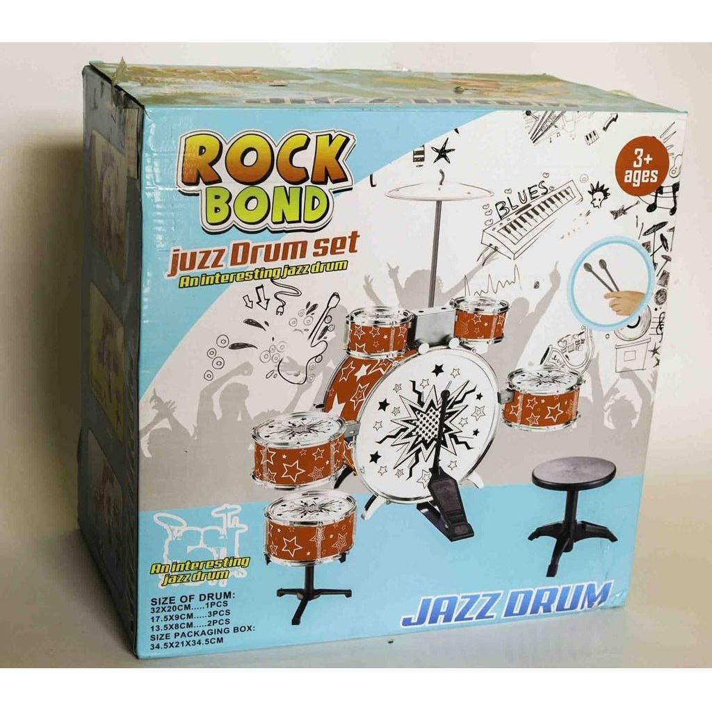 Gray Drum Set 157740 Toyzoona drum-set-157740-toyzoona-2.jpg Musical Instruments