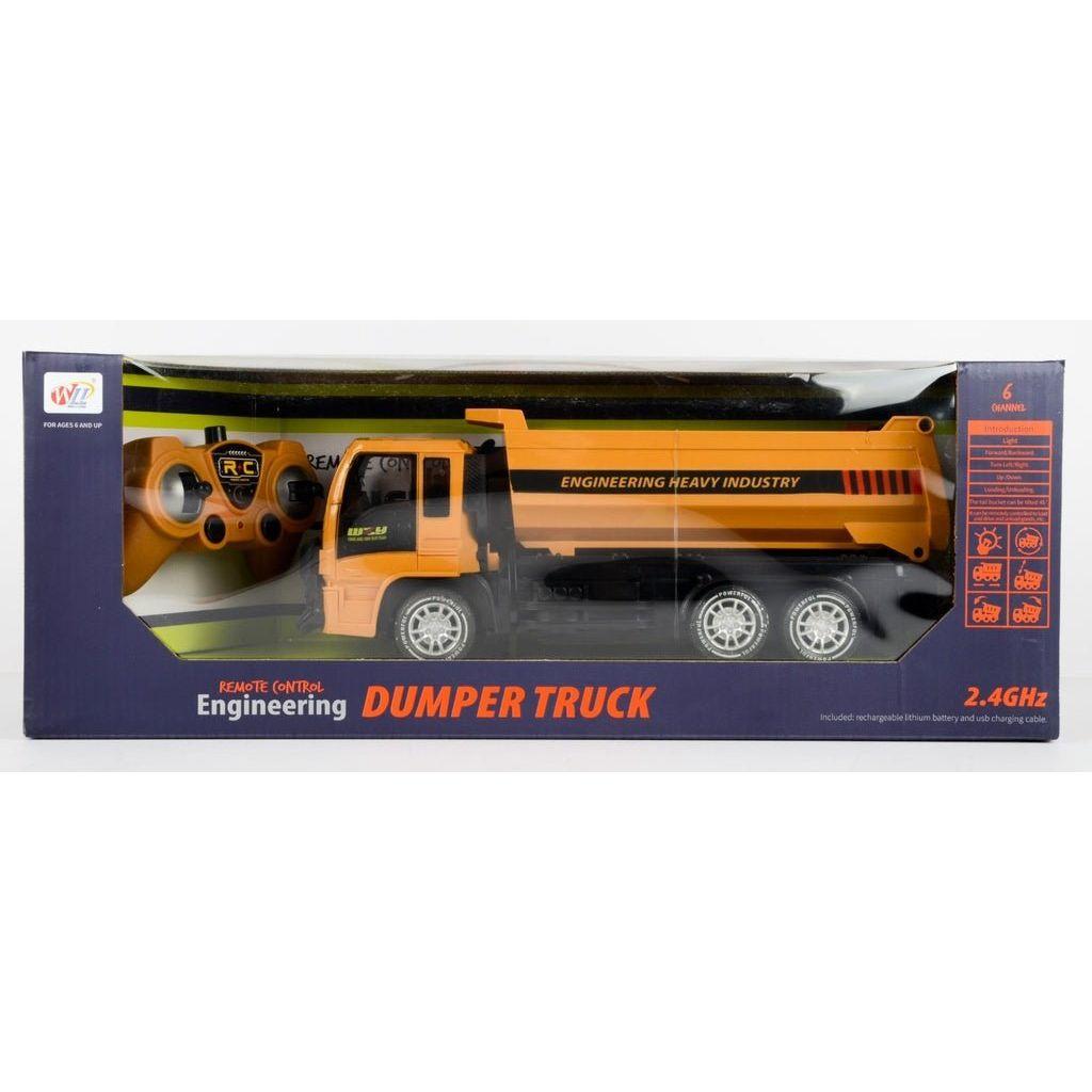 Wheat Dump Truck Rc Car TOYZOONA LIMITED dump-truck-rc-car-toyzoona-2.jpg Vehicle and Remote Control