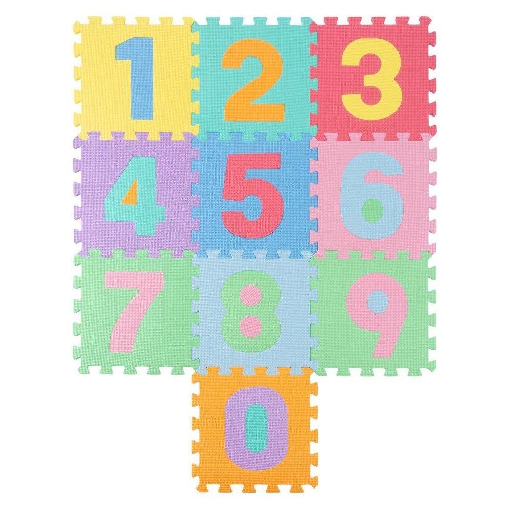 Light Steel Blue Eco Friendly Number Mat – Soft Steps, Smart Learning Toyzoona eco-friendly-number-mat-toyzoona-2.jpg Educational