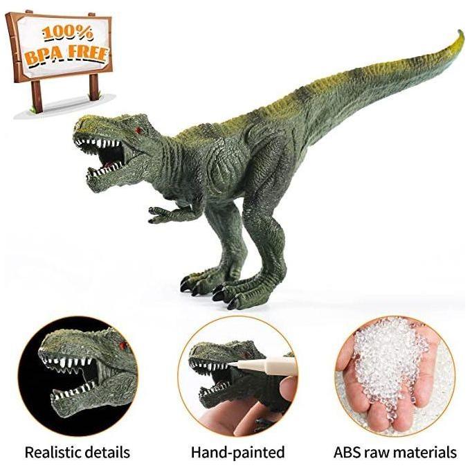 Light Gray Enamelled Dinosaur Toys 680 - Detailed Jurassic Collection Toyzoona enamelled-dinosaur-toys-680-toyzoona-1.jpg Action Toys