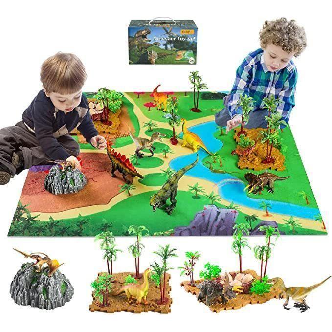 Dim Gray Enamelled Dinosaur Toys 680 - Detailed Jurassic Collection Toyzoona enamelled-dinosaur-toys-680-toyzoona-2.jpg Action Toys